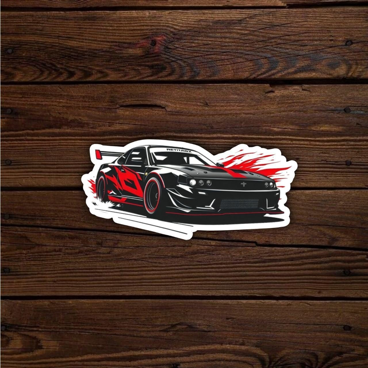 Artal Cars Racing Vinyl Stickers – Pack of 5, Durable & Waterproof Decals, 6×6 cm