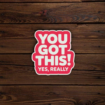 Motivational Quotes Vinyl Stickers – Pack of 5, Waterproof & Durable 6x6 cm Decals with Inspirational Phrases