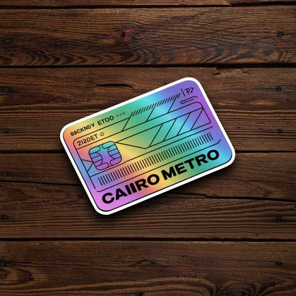 Egypt Travel Vinyl Stickers – Pack of 5, Waterproof & Durable 6x6 cm Decals with Pyramids, Cairo Designs