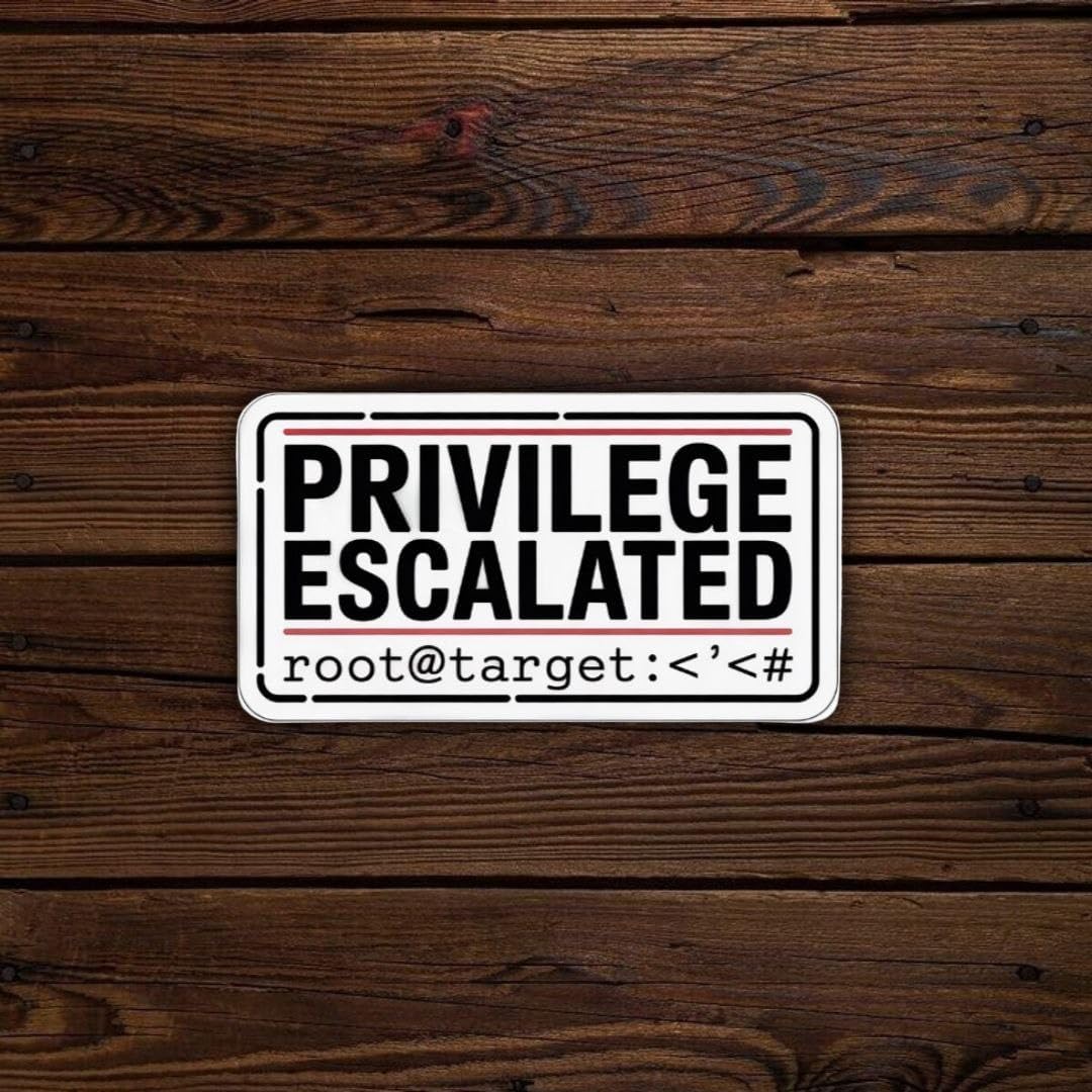 Cybersecurity & Red Team Stickers – Pack of 5, Waterproof & Durable 6x6 cm Vinyl Decals with Ethical Hacking Quotes