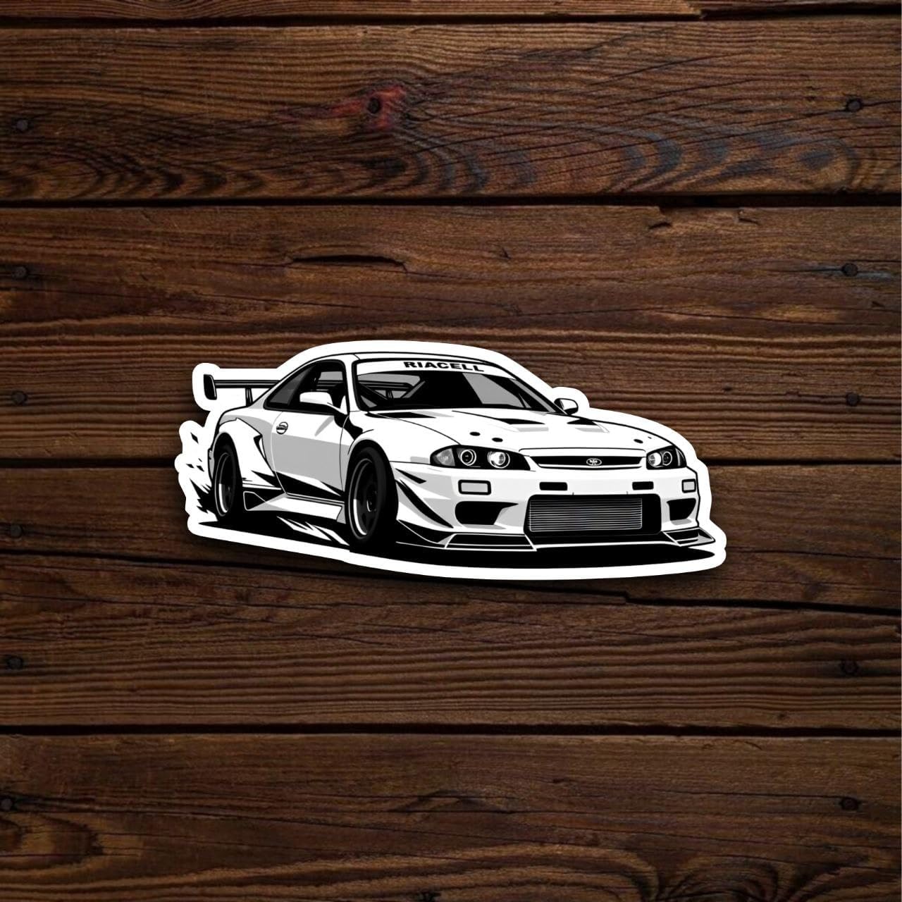 Artal Cars Racing Vinyl Stickers – Pack of 5, Durable & Waterproof Decals, 6×6 cm