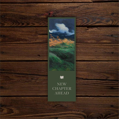 Inspirational Bookmarks, Pack of 5, Classic Design with Positive Quotes and Nature Prints