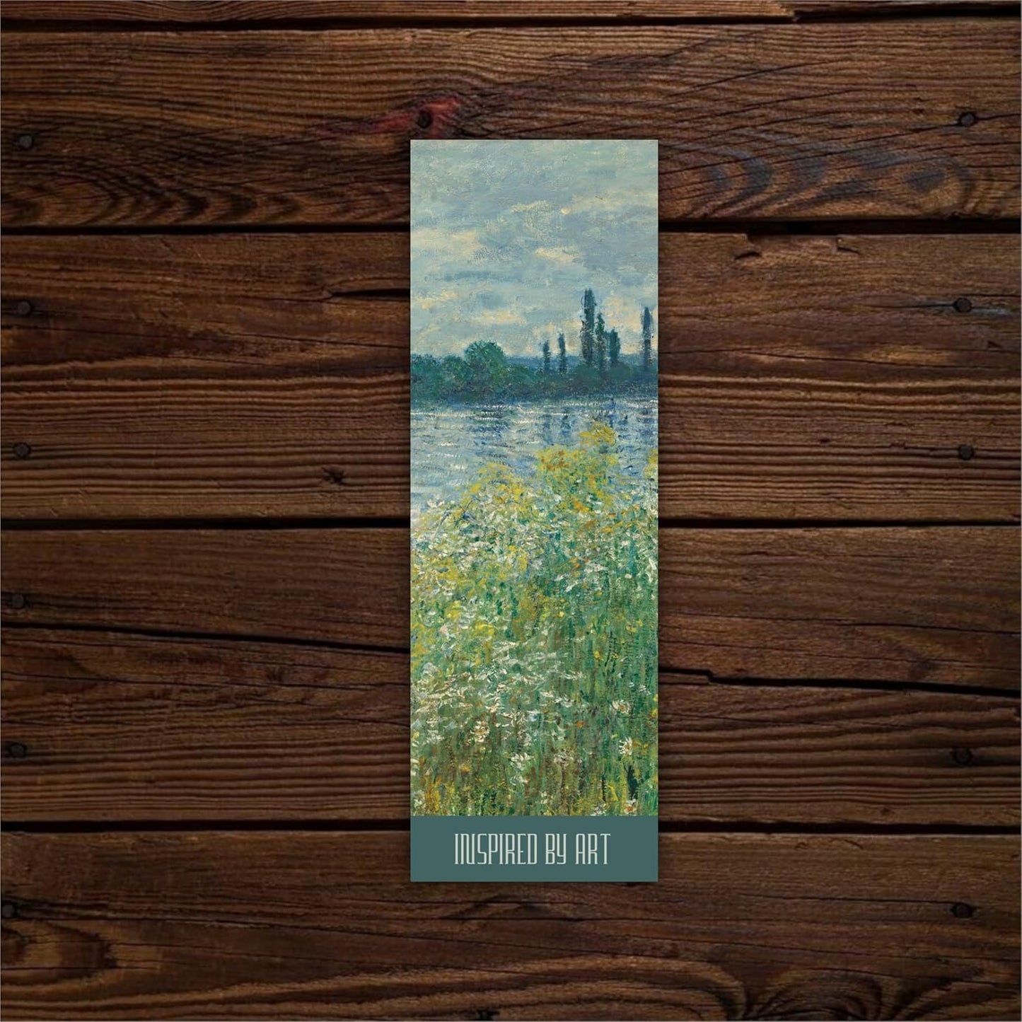 Inspirational Bookmarks, Pack of 5, Classic Design with Positive Quotes and Nature Prints