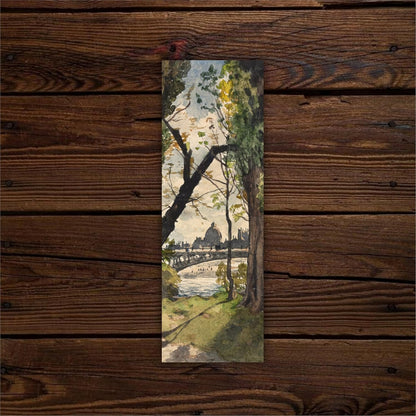 Inspirational Bookmarks, Pack of 5, Classic Design with Positive Quotes and Nature Prints